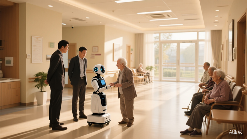 这个春天,机器人投资人都挤在东北养老院